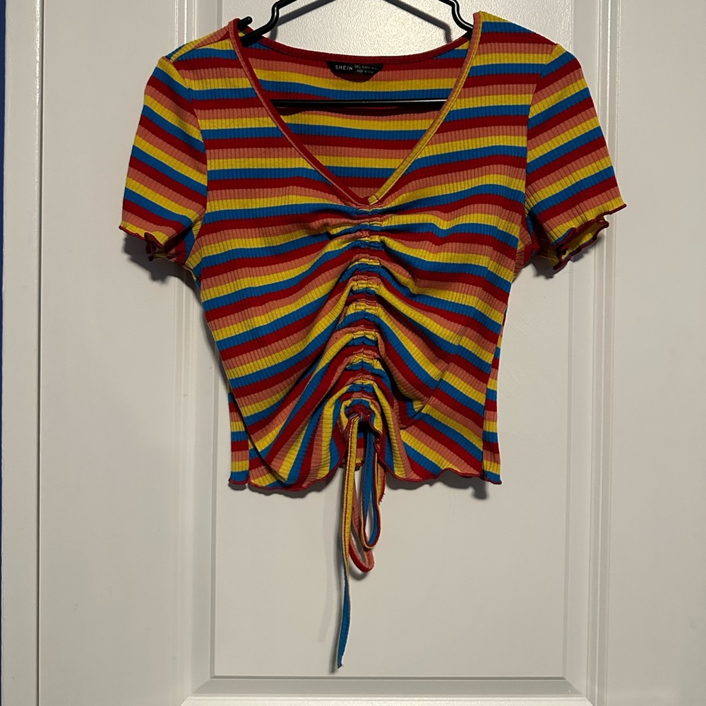 SHEIN cropped tee